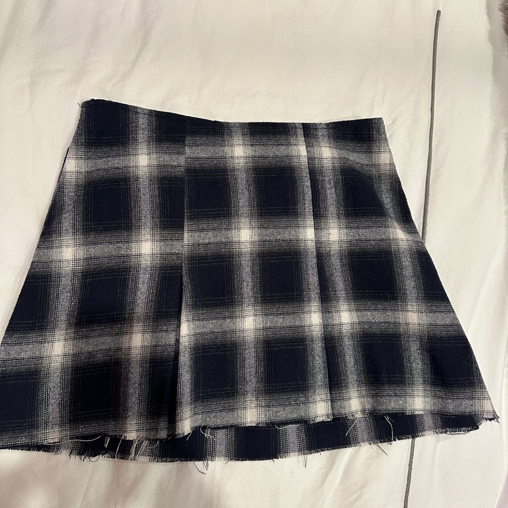 Current Mood - Plaid Mini Skirt